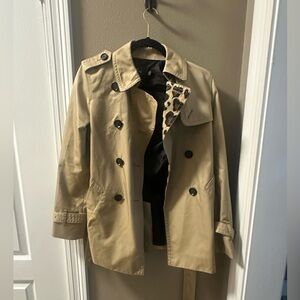 Coach XS Short Trench Coat
